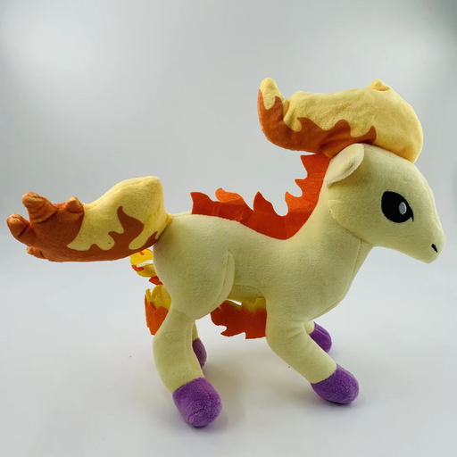 12in Ponyta Plush Soft Pokemon Fire Horse Cute Stuffed Doll Kawaii Kids Gift