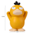 Miniso Pokémon Psyduck Glasses Stand Cute Desk Ornament Display Figure