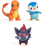 🟡 Pokémon Battle Ready! 6-Piece Figure Set 🧢 Ash + Pikachu + Charmander + More