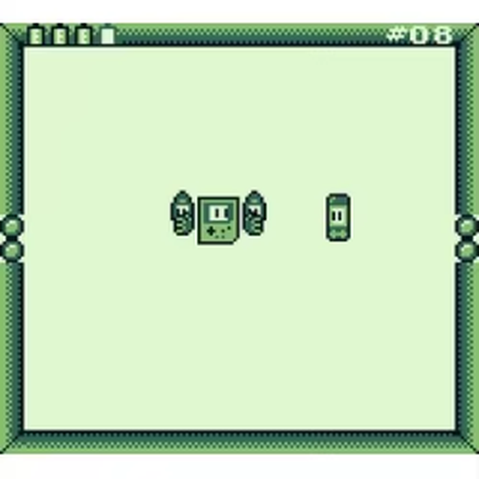 DMG Deals Damage Game Boy Cartridge GB 8-Bit Retro Action Platformer