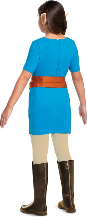 Kids Zelda Link Breath of the Wild Costume Child Halloween Outfit w/ Ears