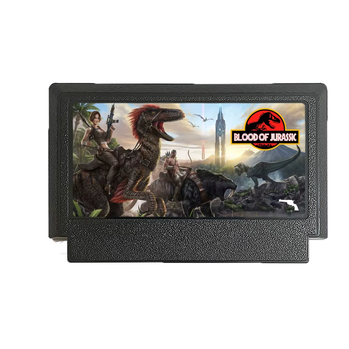 Blood of Jurassic 🦖 60 Pin FC Famicom Game Cartridge for Nintendo Console ENG