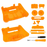 🔧 Transparent Orange or Purple N64 Console Shell Replacement Case 🎮