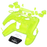 Clear Lime Luna Full Shell Set for PS5 Controller BDM-030/040/050