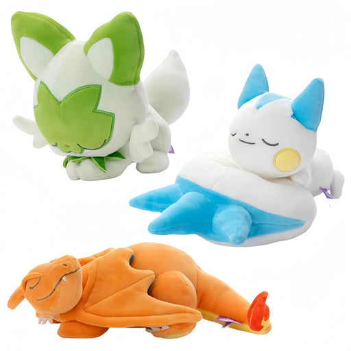 Pikachu Sleeping Series Pokémon Plush Gengar Sprigatito Charizard Toy