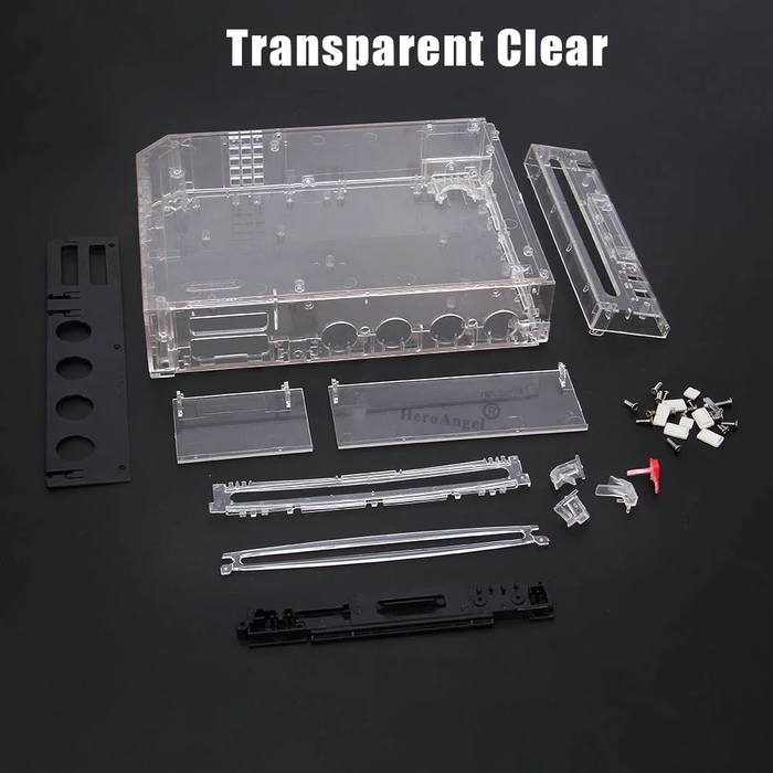 🎮 11-Color Full Shell Replacement Kit for Wii Console – With Buttons Included!