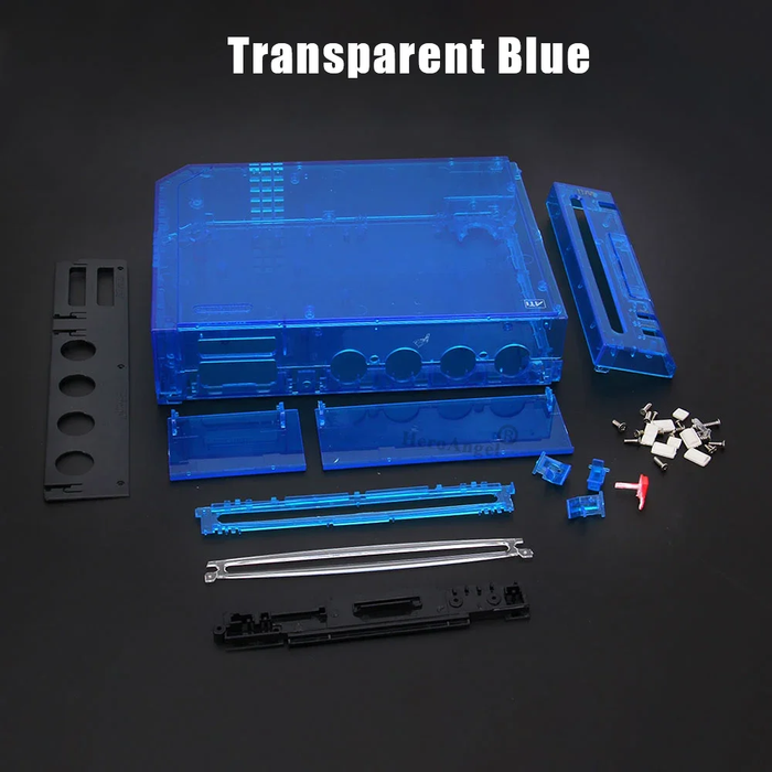 🎮 11-Color Full Shell Replacement Kit for Wii Console – With Buttons Included!