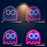 👻 Pixel Ghost Neon Sign – LED Light-Up Wall Decor for Game Room,