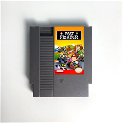 🎮 Kart Fighter NES Retro Cartridge | 72-Pin 8-Bit Bootleg Classic 🕹️
