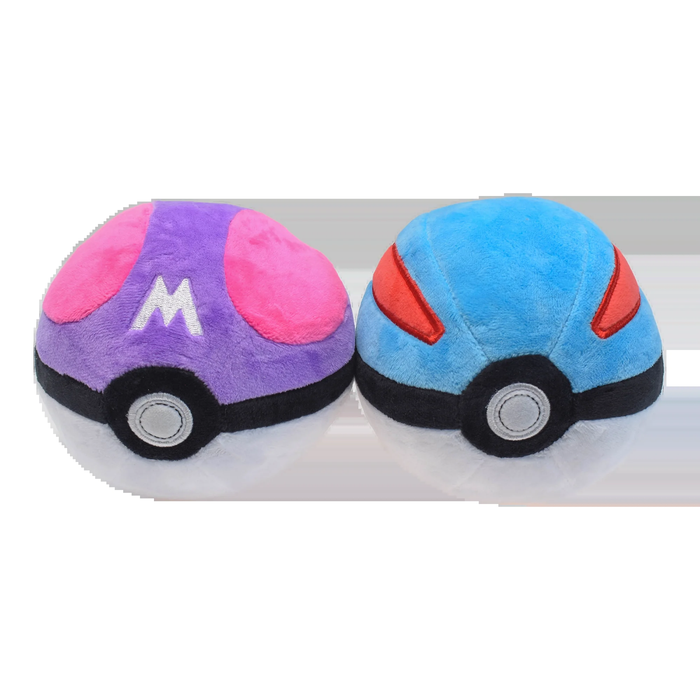 🔴⚪ Master Ball / Great Ball / Ultra Ball / Poké Ball Plush Toys