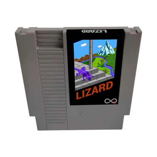 Lizard NES Game Cartridge 8-Bit 72-Pin Brand New for Original NES Console