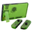 Transparent Green Switch Shell Case w/ Buttons for Console + Joy-Cons
