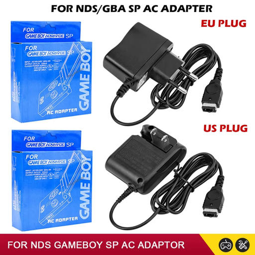 5.2V AC Wall Charger for GBA SP / NDS Power Adapter Travel Home Cable
