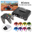 🎮 8 Color Wired Controller for N64 Console - Retro Joypad Accessory 🔥