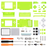 🔧 Clear Series Full Shell + Buttons Kit | For Nintendo DS Lite Console Mod