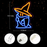 ✨ Black Mage Fantasy Neon Sign | Final Fantasy-Inspired LED Gamer Room Light