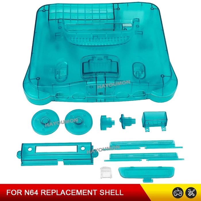🎨 Limited Edition N64 Console Shell – 12 Color Options