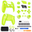 Clear Lime Luna Full Shell Set for PS5 Controller BDM-030/040/050