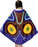 Zelda Plush Glider Blanket Cloak Cosplay Prop Light Gray L60 x W43 Inch