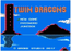 🐉 Twin Dragons NES – 8 Bit Game Cartridge – Classic Platform Adventure