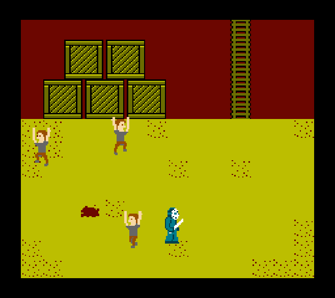 🔪 Friday The 13th: Return To Camp Blood – NES Game Cartridge