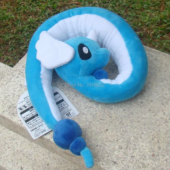 🐉 26 IN Dragonair Plush Doll | Soft Pokémon Stuffed Toy Hakuryu Gift