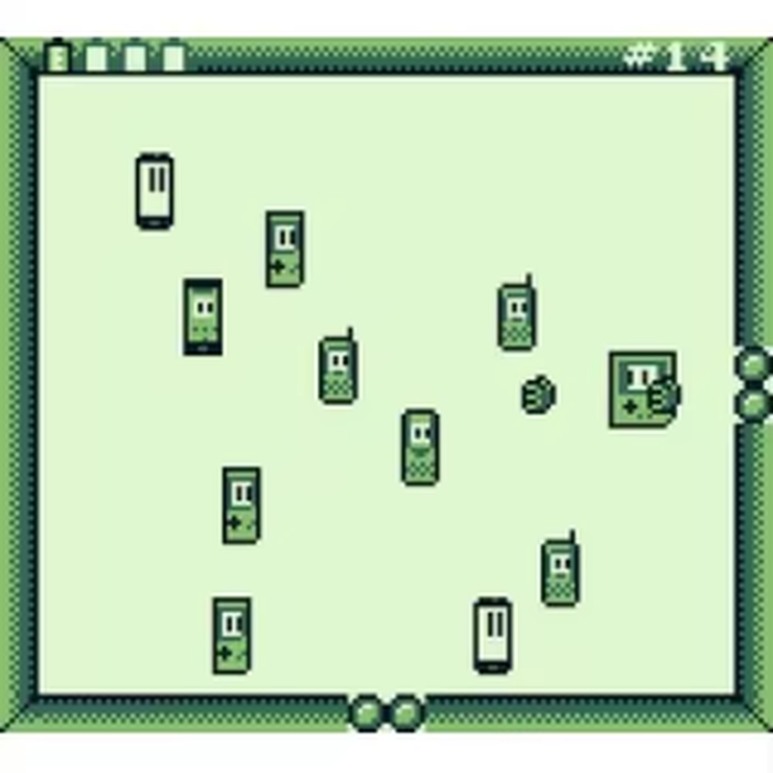 DMG Deals Damage Game Boy Cartridge GB 8-Bit Retro Action Platformer