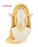 👑 Princess Golden Braid Cosplay Wig w/ Elf Ears | Heat-Resistant Synthetic Hair