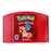 N64 64-Bit Console Games Cartridge 🎮 Pokemon Gold Silver Blue Red Yellow Green