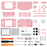 🔧 Clear Series Full Shell + Buttons Kit | For Nintendo DS Lite Console Mod
