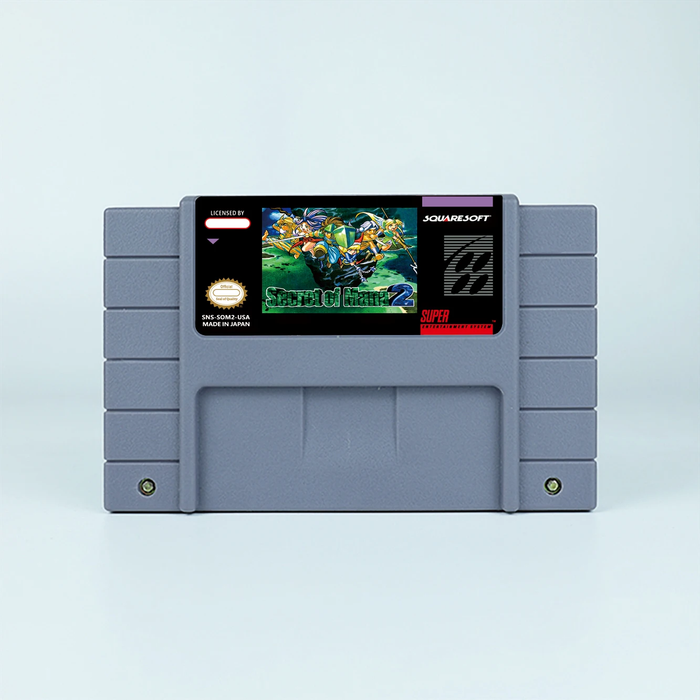 Secret of Mana 2 SNES RPG 16-Bit Game Cartridge USA NTSC w/ Retail Box