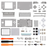 🔧 Clear Series Full Shell + Buttons Kit | For Nintendo DS Lite Console Mod
