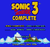 🌀 Sonic the Hedgehog 3 Complete | SEGA Genesis & Mega Drive 16-Bit Game Cartrid