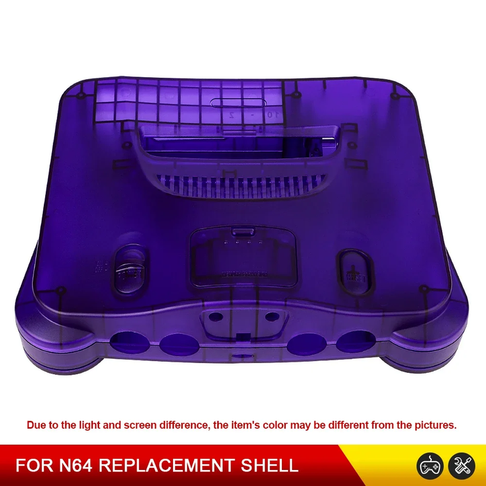 🎨 Limited Edition N64 Console Shell – 12 Color Options