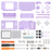 🔧 Clear Series Full Shell + Buttons Kit | For Nintendo DS Lite Console Mod