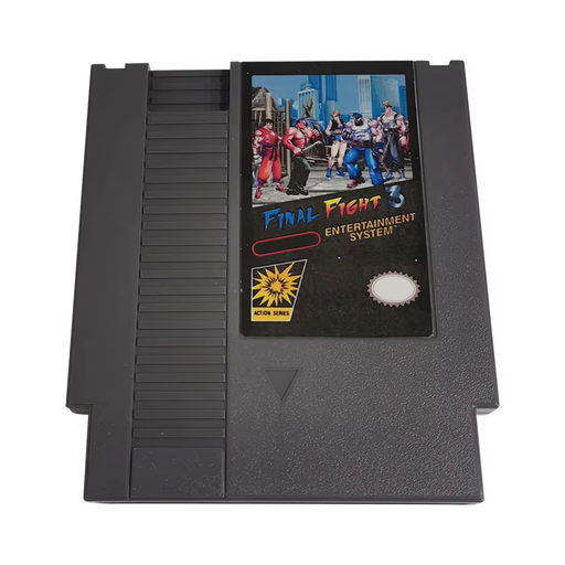 Final Fight 3 NES 8-Bit Game Cartridge 72-Pin Action Brawler for NES Console