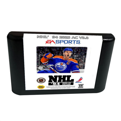 NHL ’94 2025 AC V3.8 SEGA Genesis + Mega Drive 16-Bit Hockey Game Cartridge