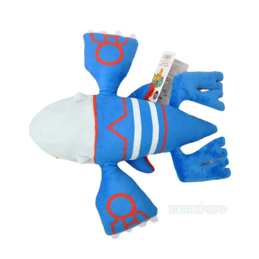🌊 11.8 IN Kyogre Plush Doll | Legendary Pokémon Stuffed Toy 