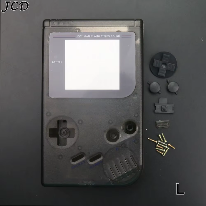🔧 Full Shell Housing Kit for GB DMG | Replacement Case + Buttons + Screen Lens