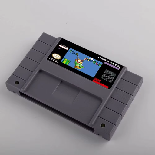 Toades World SNES RPG 16-Bit Game Cartridge NTSC for USA Consoles