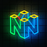 🎮 Wonderfullife N64 Logo Game Neon Sign | USB Powered LED Wall Light