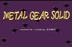 🕶️ Metal Gear Solid – 16-Bit Game Cartridge for Sega Mega Drive/Genesis 💣