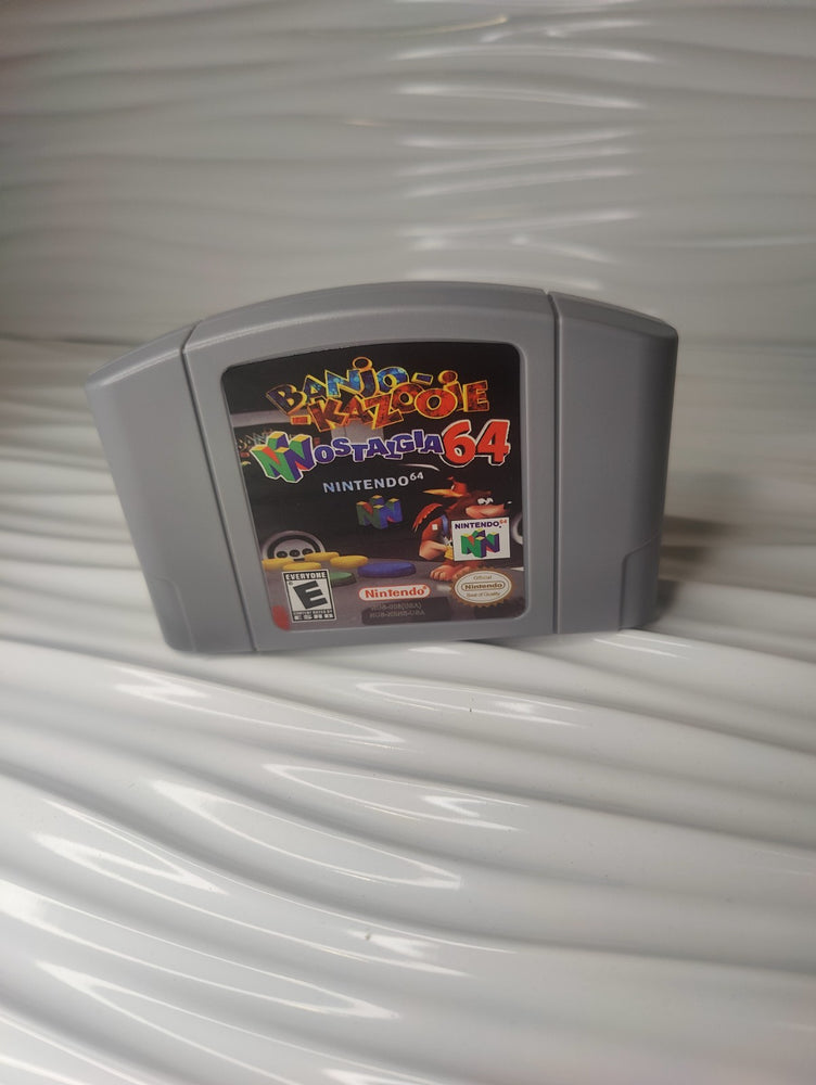 🐻🐦 Banjo-Kazooie Nostalgia 64 – Fan-Made N64 Cartridge