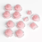🎮 Replacement  Jelly Buttons for Switch & OLED Joy-Con – Pink