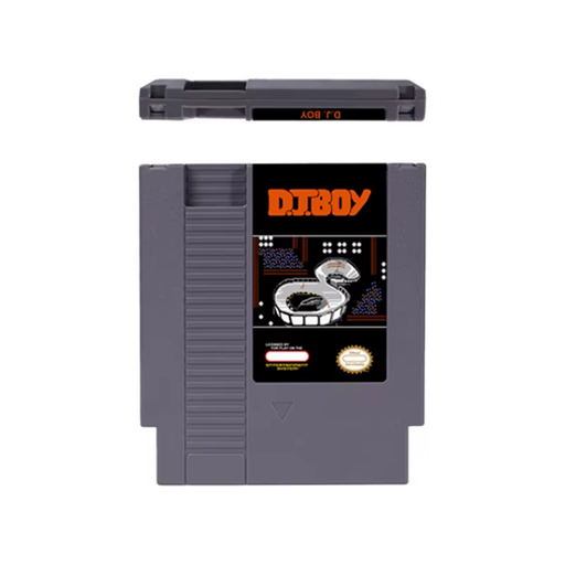 D.J. Boy NES 8-Bit 72 Pin Action Game Cartridge for Original Console
