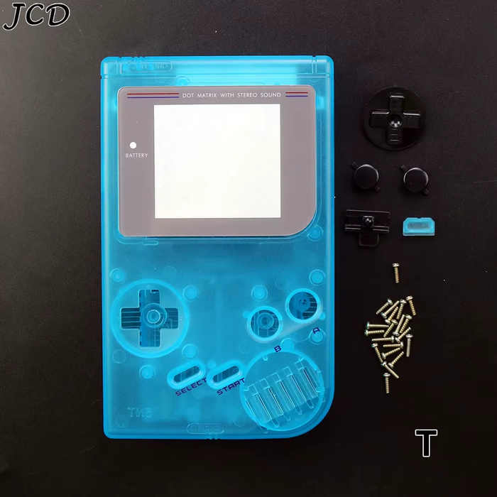 🔧 Full Shell Housing Kit for GB DMG | Replacement Case + Buttons + Screen Lens