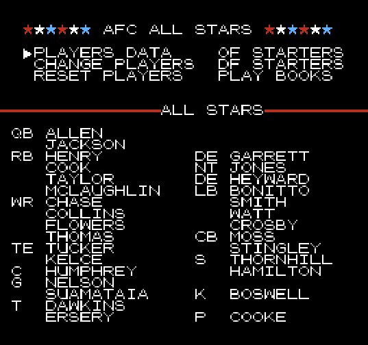 🏈 Tecmo Super Bowl 2026 VANILLA Edition NES – Updated for 2025-26 Season