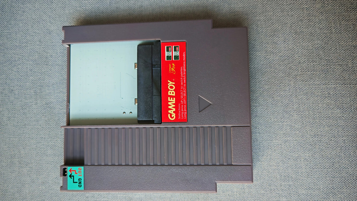 NES to Game Boy Converter Cartridge w/ RGBS Play GB Games on NES Console