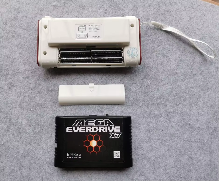 Pocket MD Mini 16-Bit Portable Console for Genesis/Mega Drive AV Output