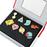 🎖️ Full Gym Badge Box Set – Kanto to Kalos + Orange Islands | Pokémon Pins